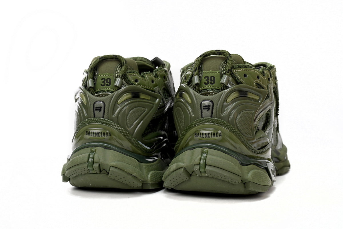 Balenciaga Runner Sneaker – Distressed Low-Top
