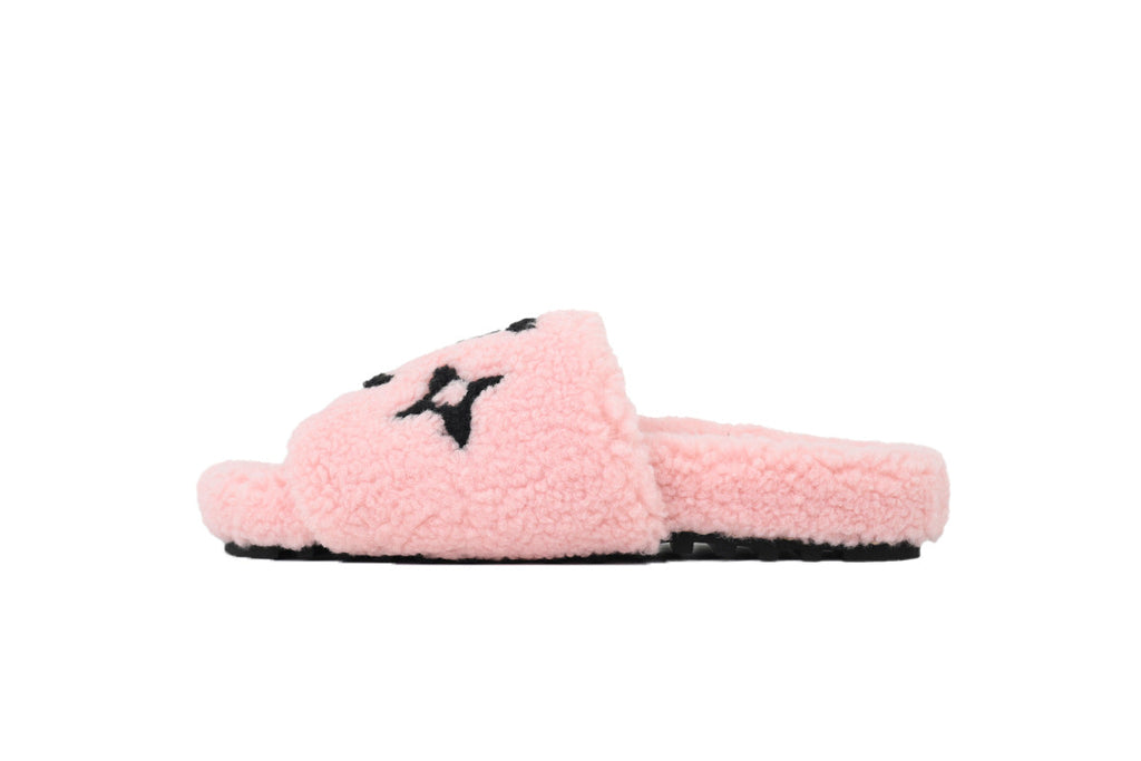 Louis Vuitton Teddy Slide Sandals【Pink】