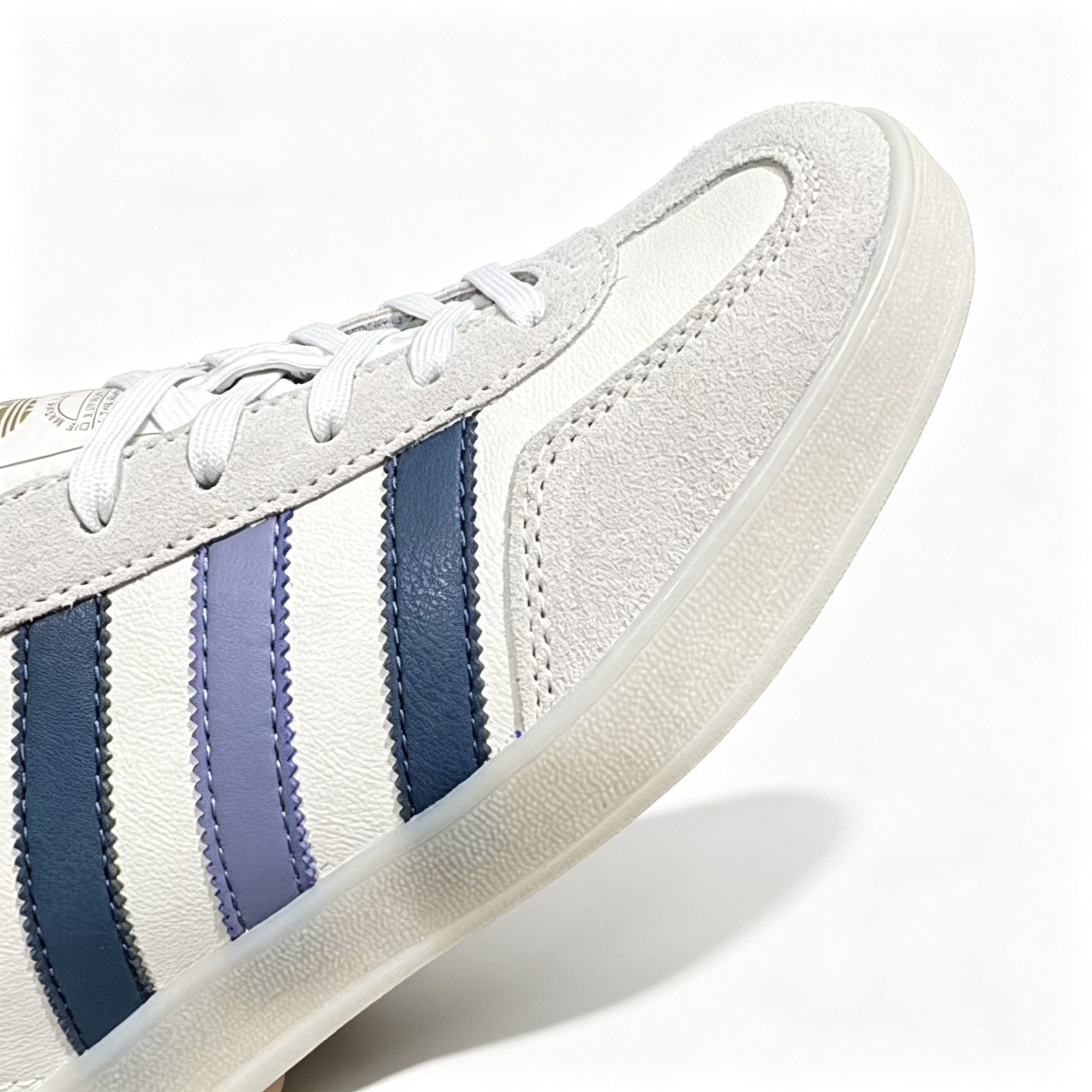 Adidas Originals Gazelle Indoor 'Off White / Dark Blue / Purple'