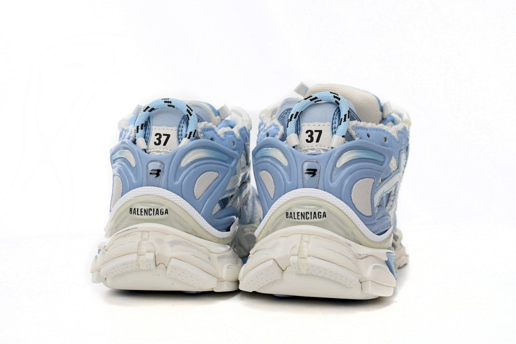 Balenciaga Runner Sneaker – Distressed Low-Top