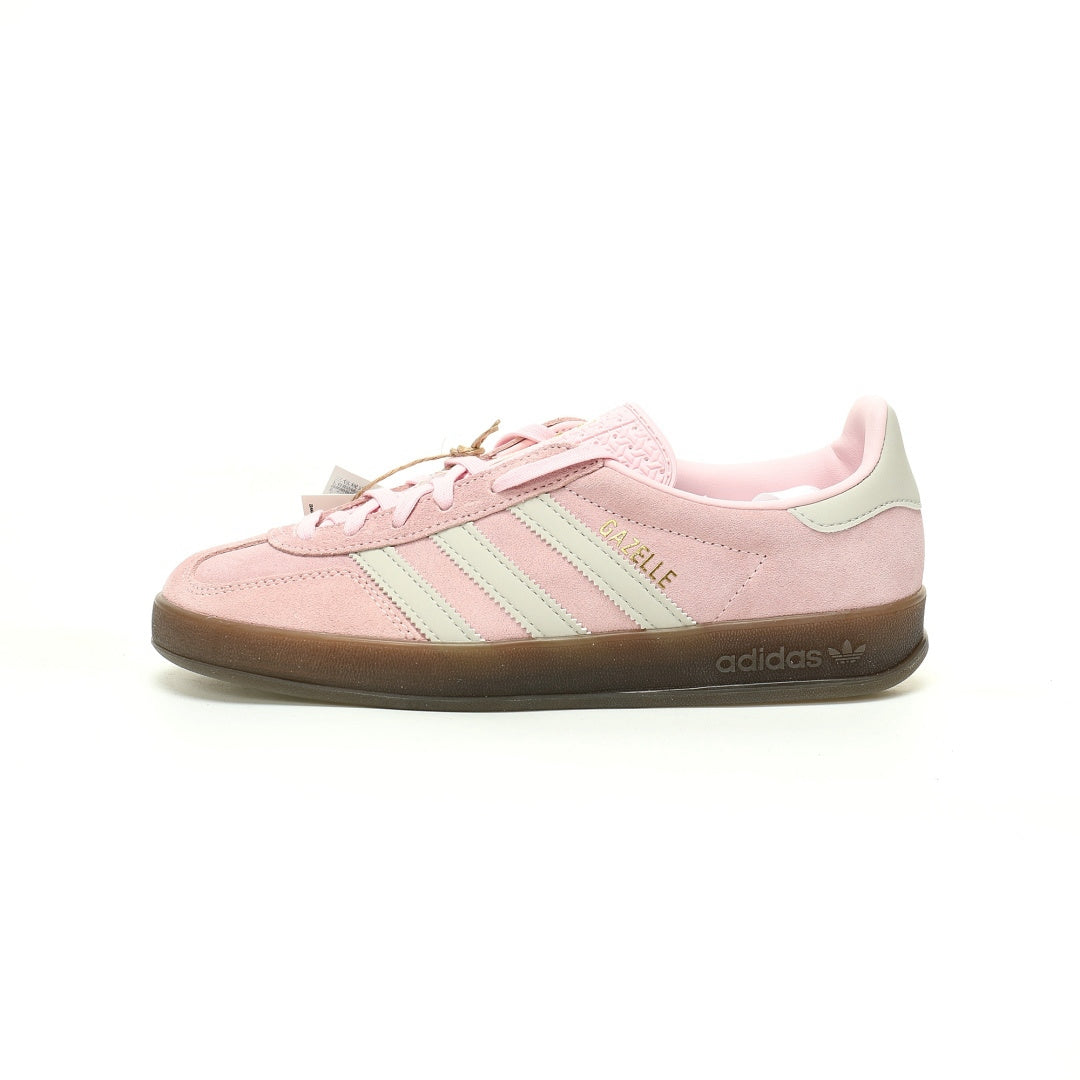Adidas Originals Gazelle Indoor Pink Off-White Gum Suede Sneaker