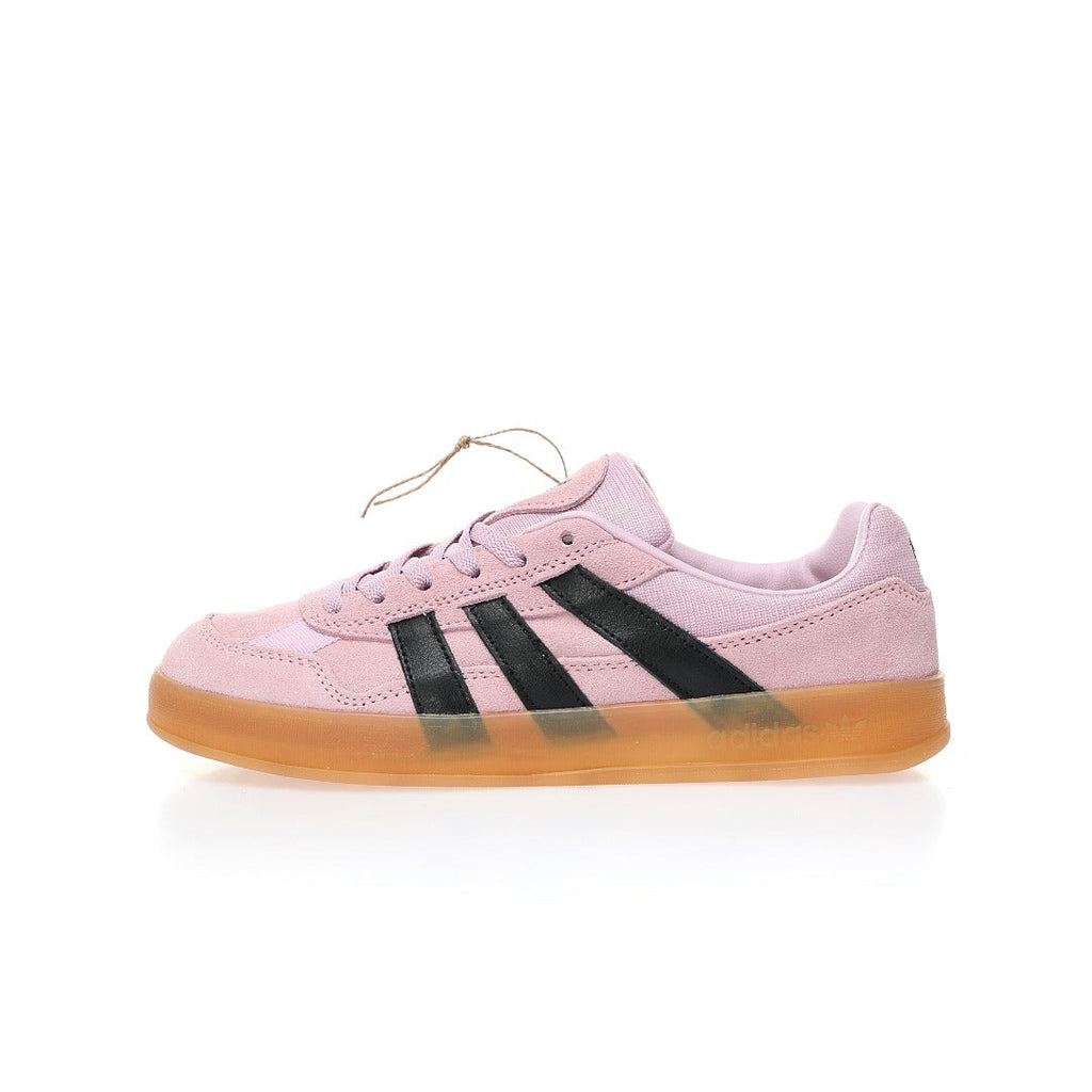 Adidas Originals Gazelle Indoor – Light Pink / Black Gum Suede Low-Top Sneakers