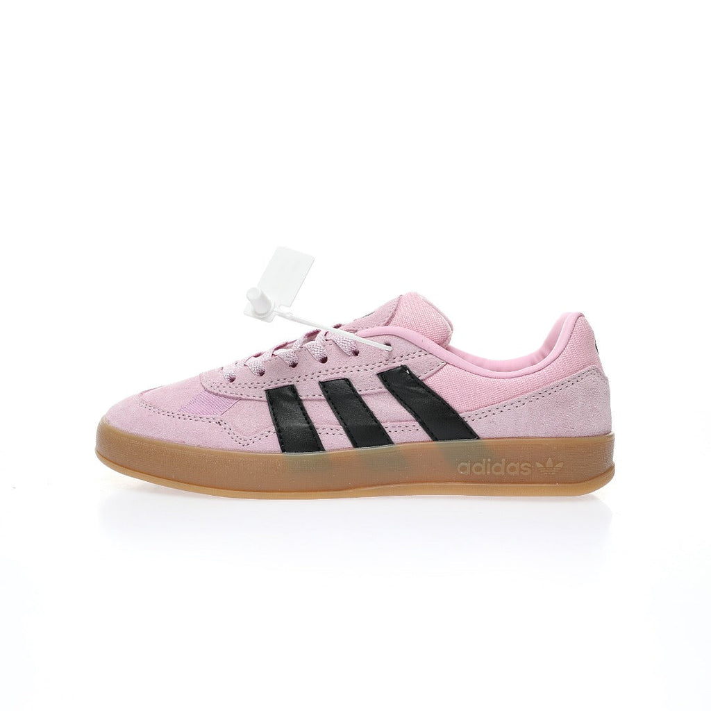 Adidas Originals Gazelle Indoor – Pink / Black Gum Suede Low-Top Sneakers