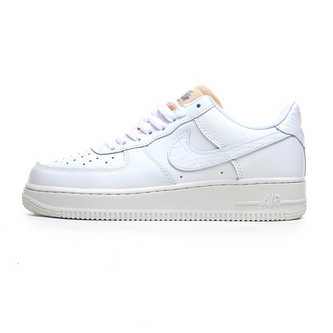 Nike Women's Air Force 1 '07 LX 'Bling' – White / Summit White Crystal Embellished Sneaker