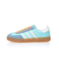 Adidas Originals Gazelle Indoor – Light Blue / White Gum Suede & Nylon Low-Top Sneakers