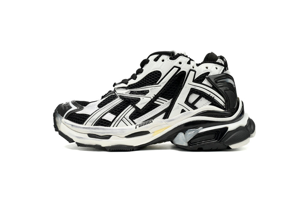 Balenciaga Runner Sneaker – Distressed Low-Top