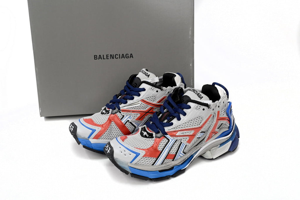 Balenciaga Runner Sneaker – Distressed Low-Top