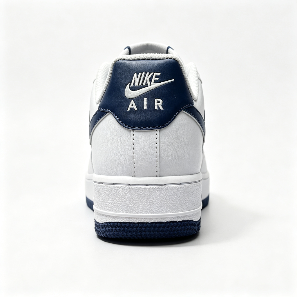 Nike Air Force 1 '07 Low – White / Midnight Navy
