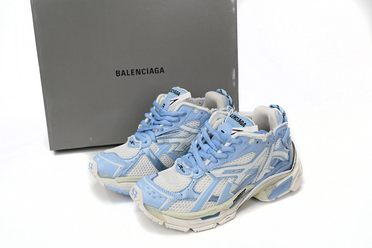 Balenciaga Runner Sneaker – Distressed Low-Top