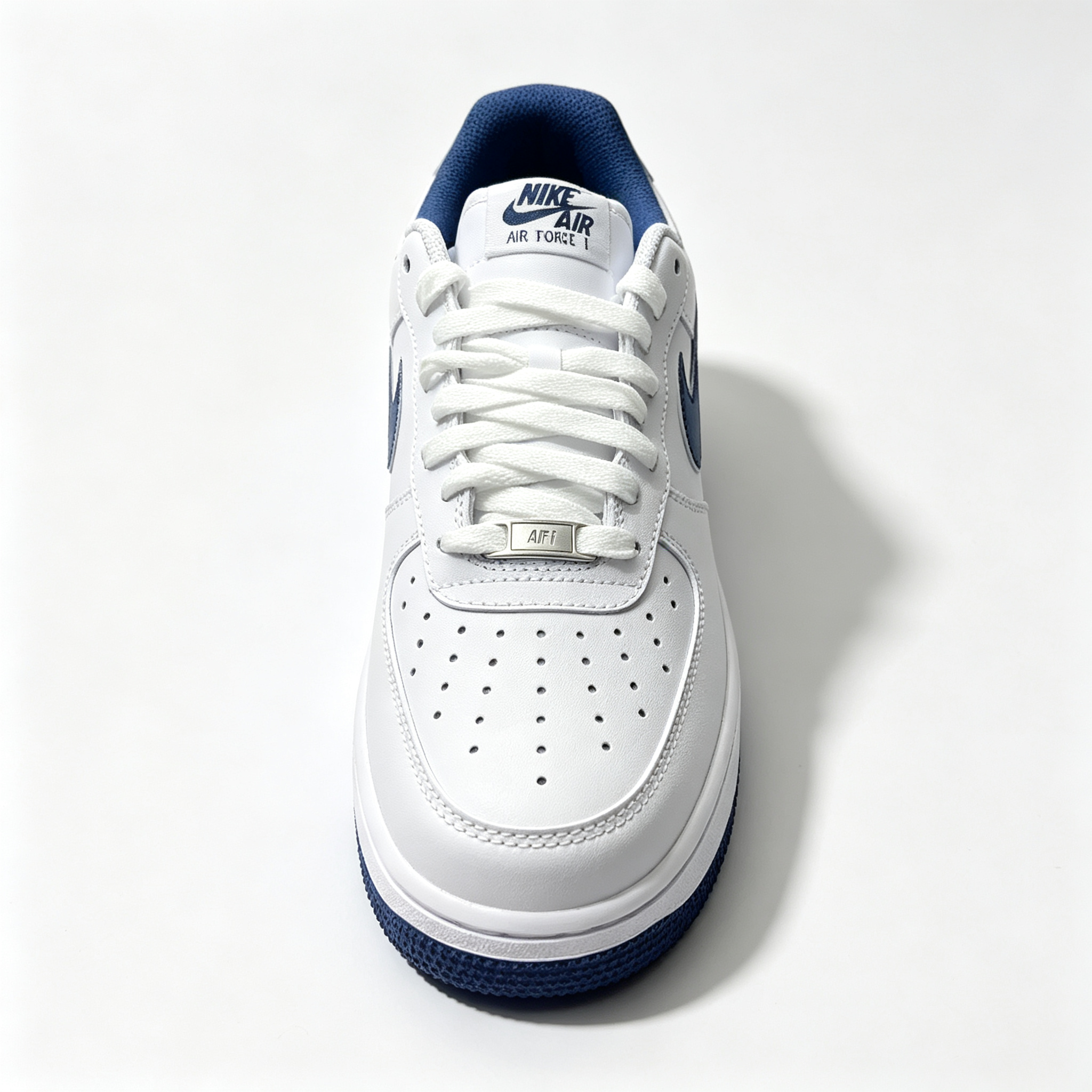 Nike Air Force 1 '07 Low – White / Midnight Navy