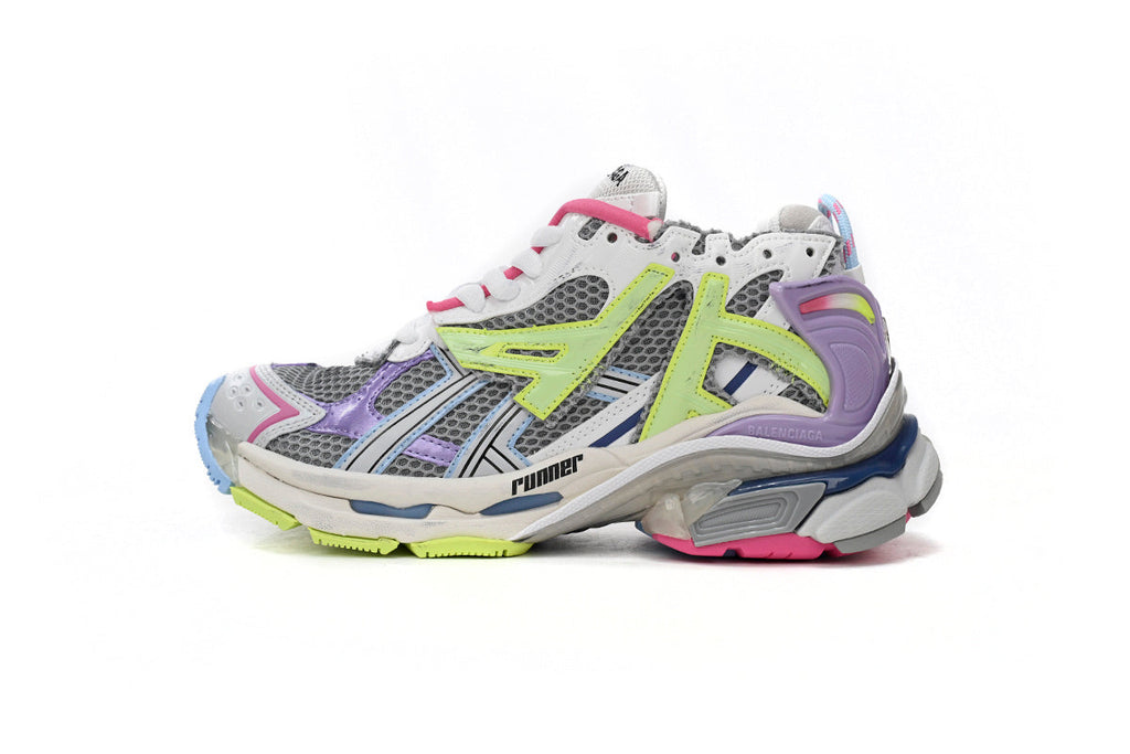 Balenciaga Runner Sneaker – Distressed Low-Top
