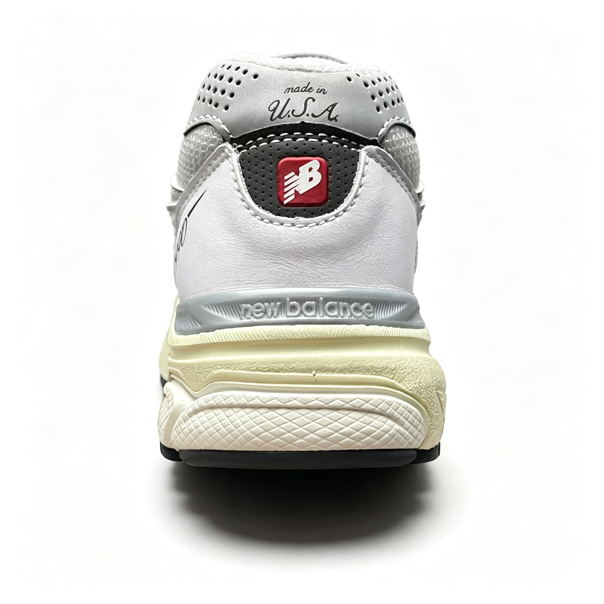 JJJJound x New Balance 990v3 Sneakers — Sea Salt