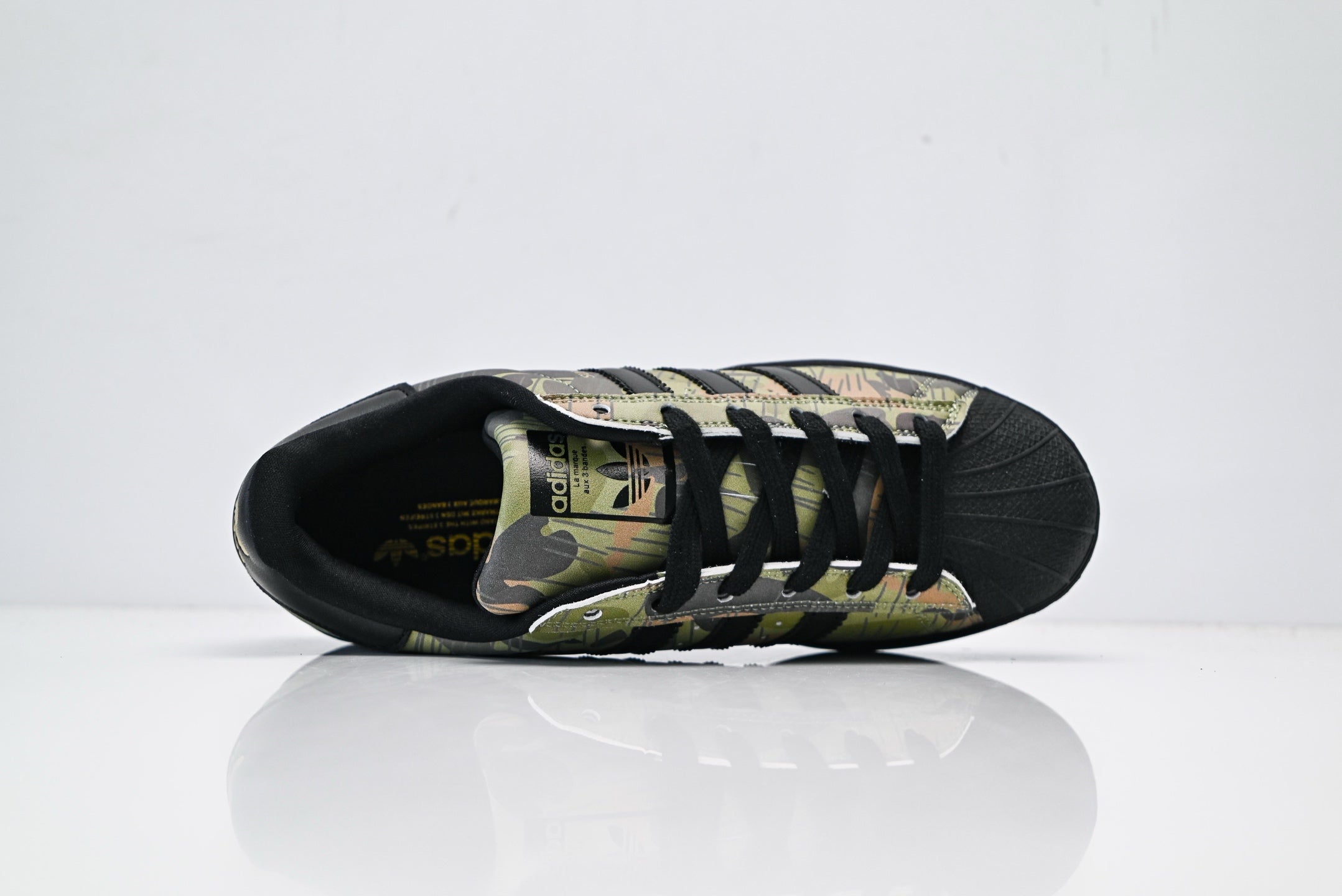 adidas Originals Superstar – Black Camo Print Shell Toe