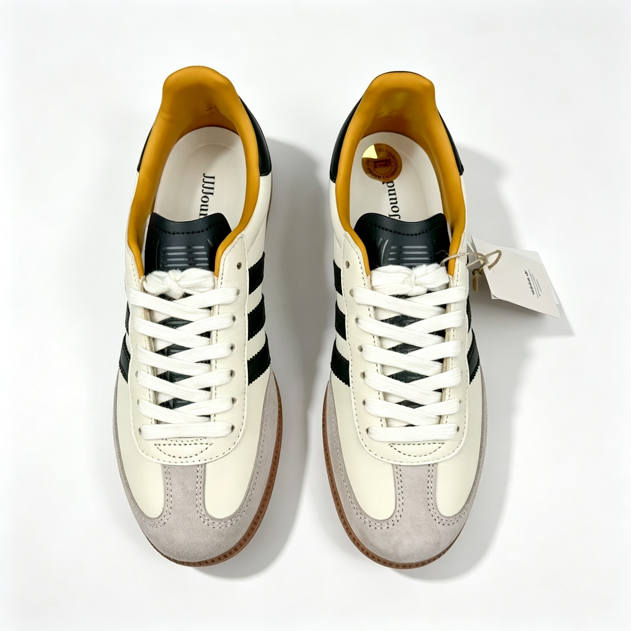 adidas Originals Samba OG 'Off-White / Black / Gold / Gum'