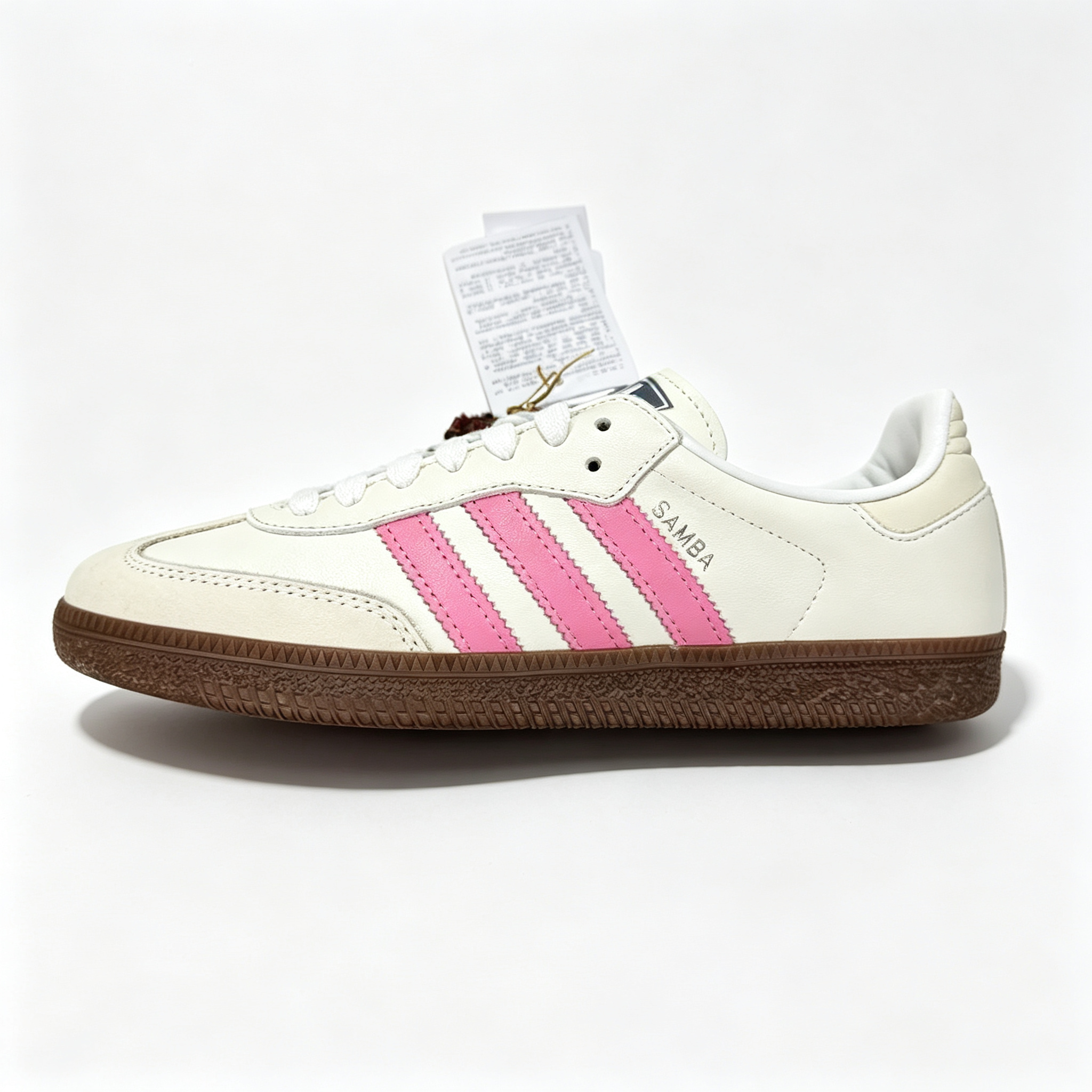 adidas Originals Samba OG – Women's Off-White / Sandy Pink / Gum