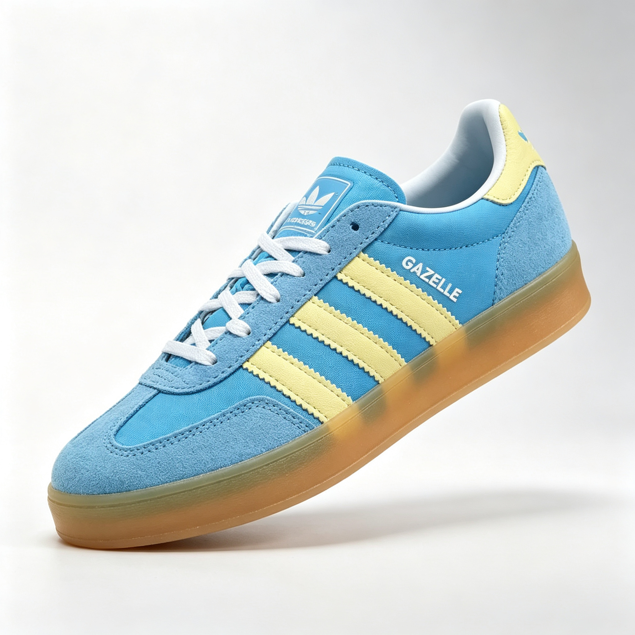 Adidas Originals Gazelle Indoor 'Bright Blue / Yellow'
