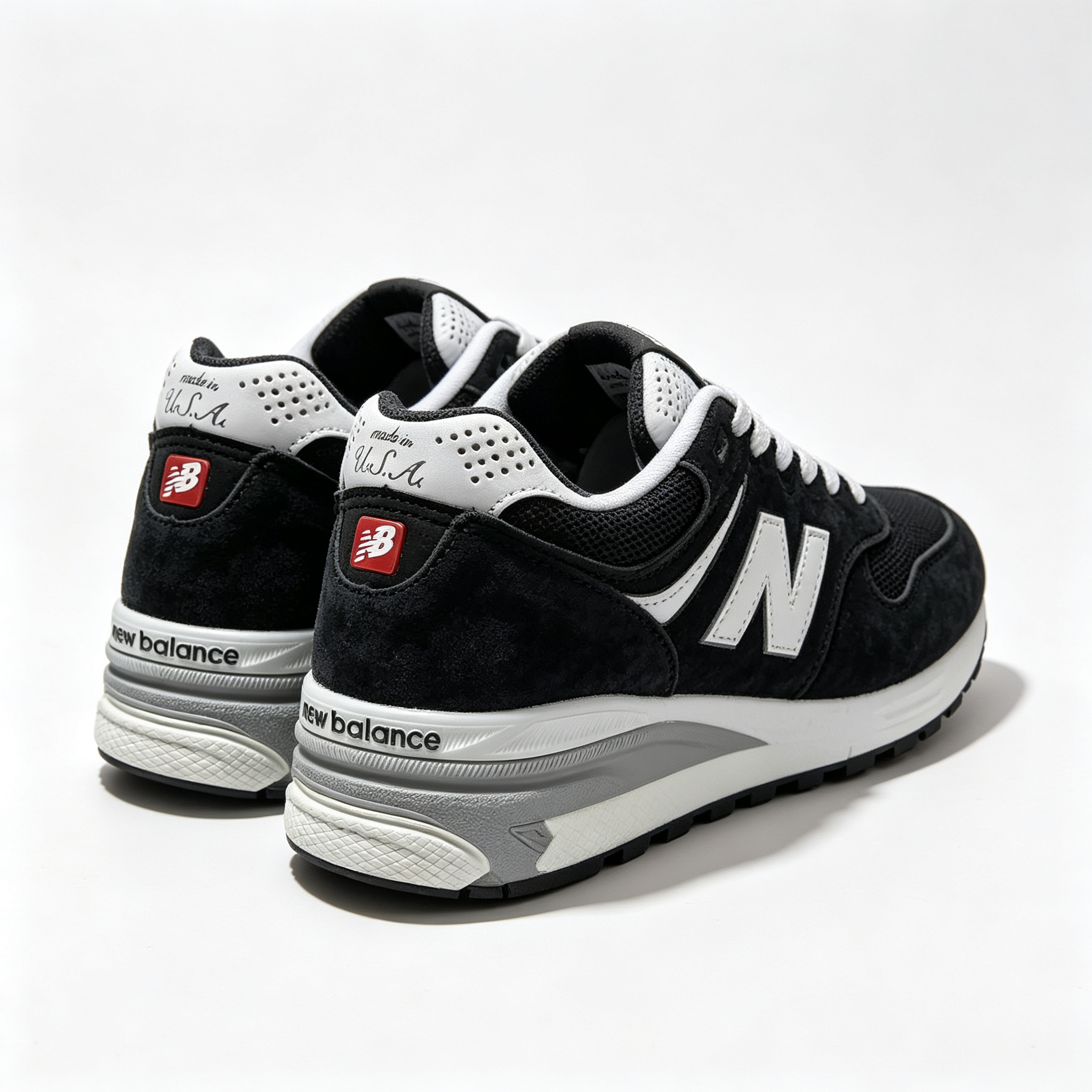 New Balance 990v3 'Black White' — Made in USA