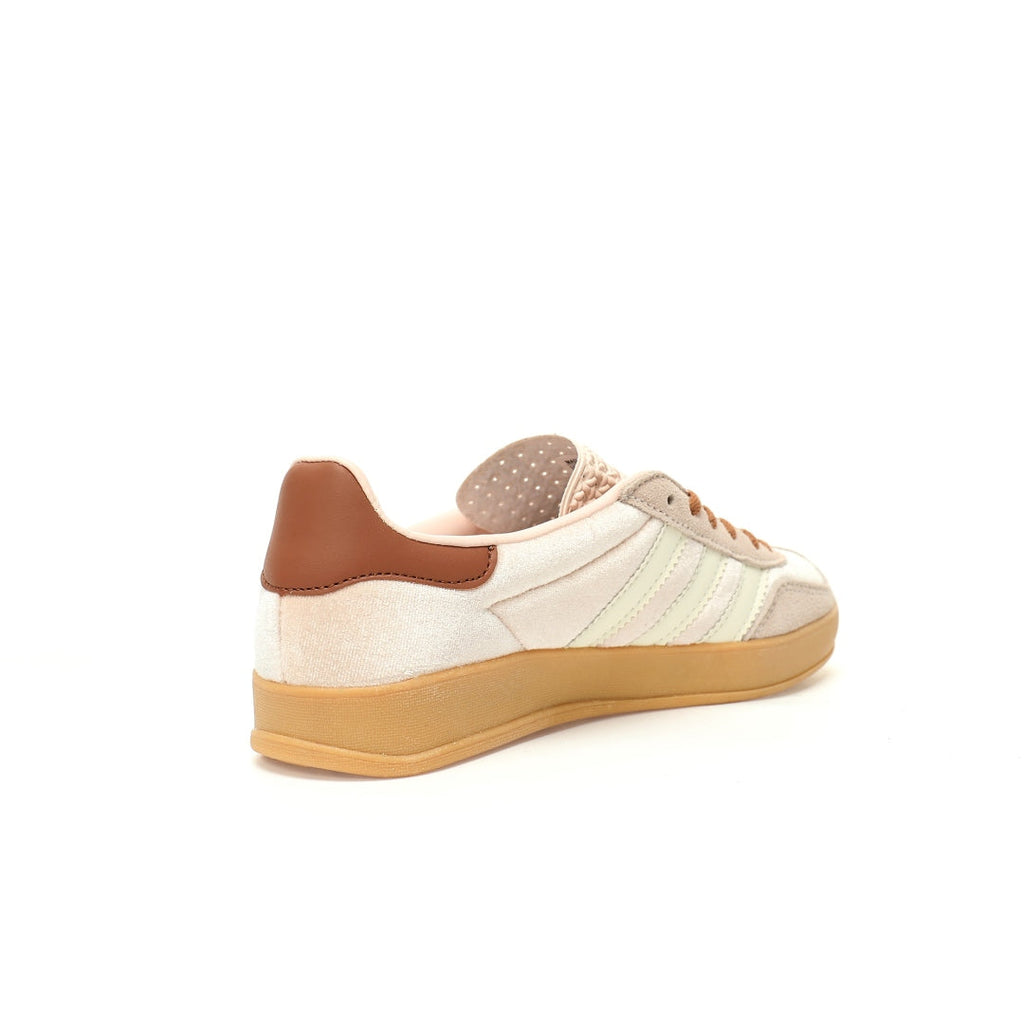 Adidas Originals Gazelle Indoor – Wonder Quartz / Cream Brown Gum Suede Low-Top Sneakers