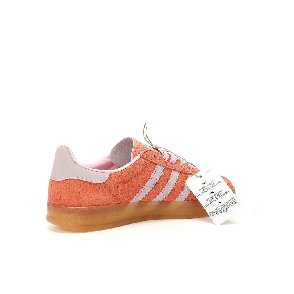 Adidas Originals Gazelle Indoor – Orange / Pink Gum Suede Low-Top Sneakers