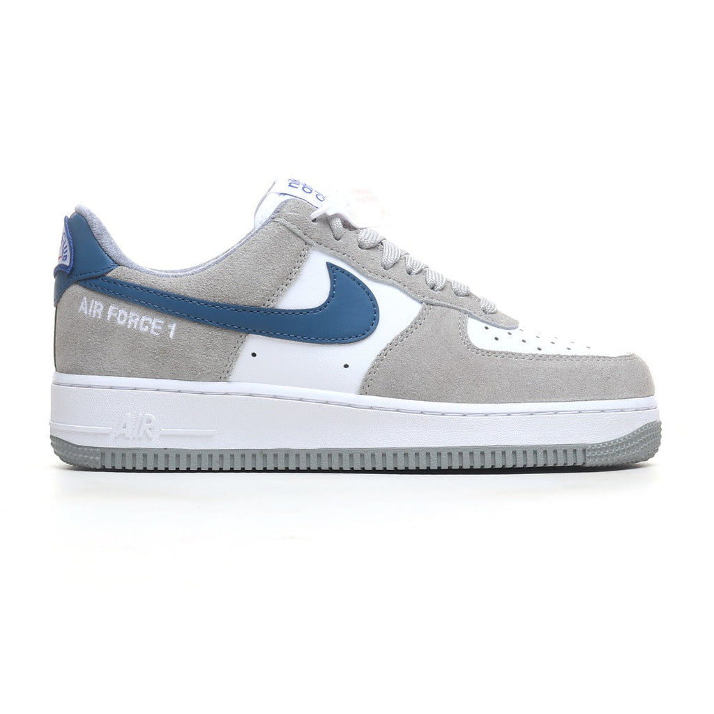 Nike Air Force 1 '07 LV8 'Athletic Club' – Light Smoke Grey / Marina / White