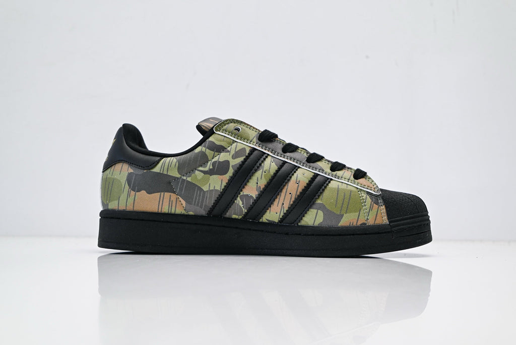 adidas Originals Superstar – Black Camo Print Shell Toe