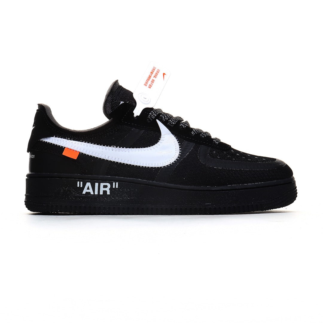 Off-White™ x Nike Air Force 1 Low 'Black / White' – Virgil Abloh Collaboration Sneaker
