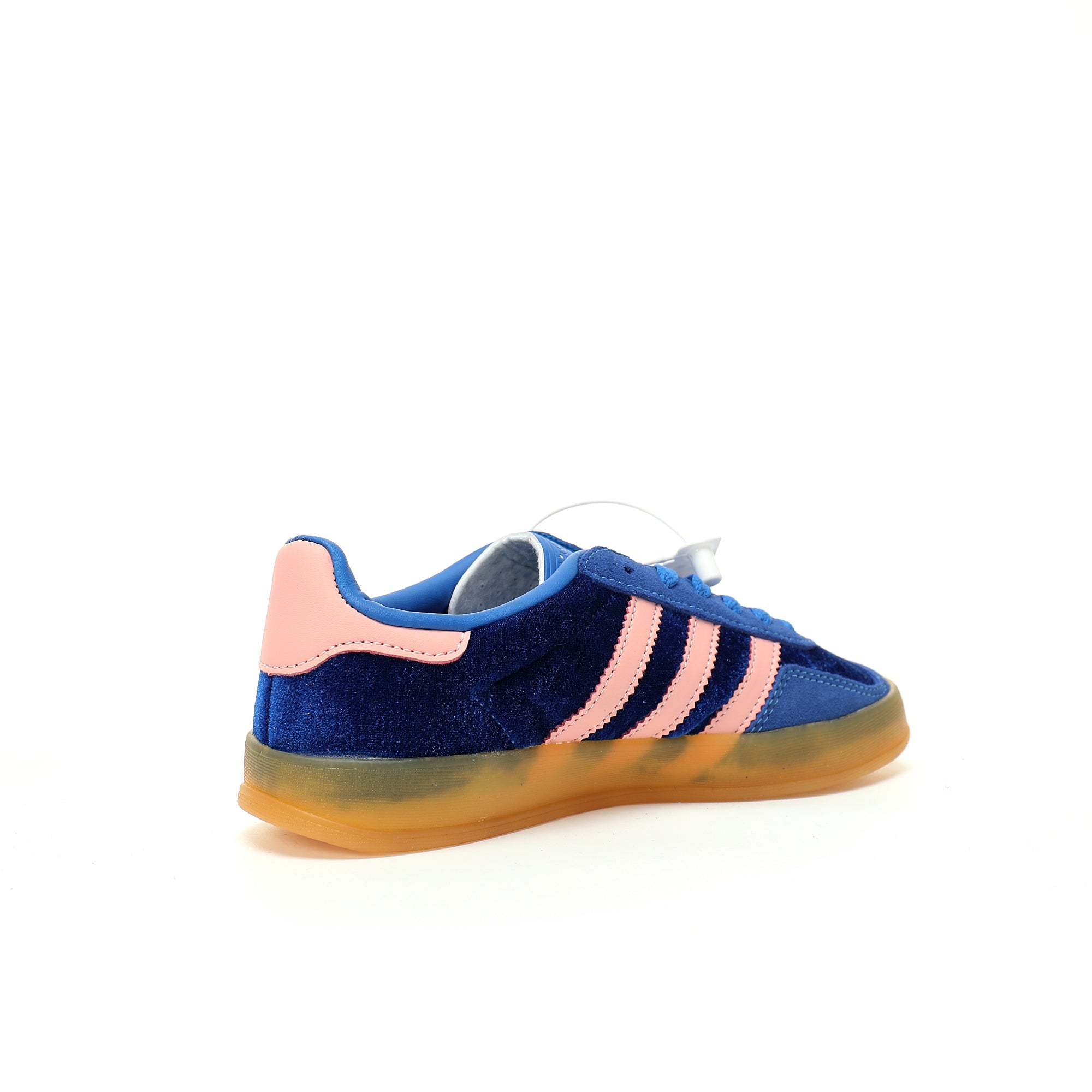 Adidas Originals Gazelle Indoor – Dark Blue / Pink Gum Suede Low-Top Sneakers