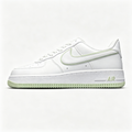 Nike Air Force 1 '07 Low Custom – White / Honeydew Outline Swoosh