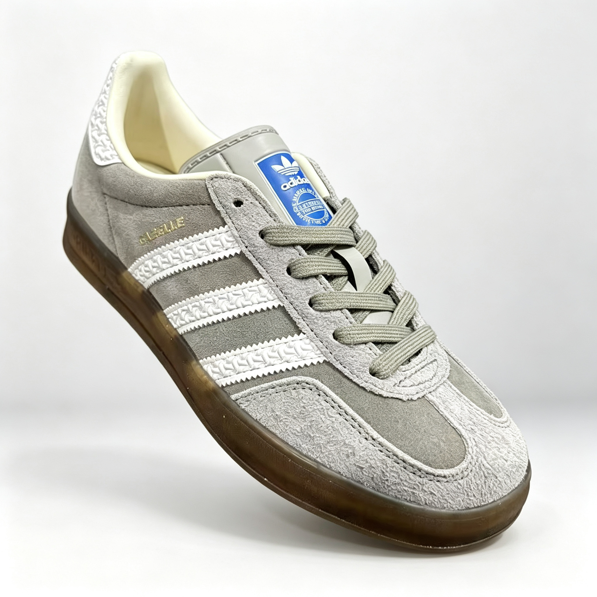 Adidas Originals Gazelle Indoor 'Grey / White'