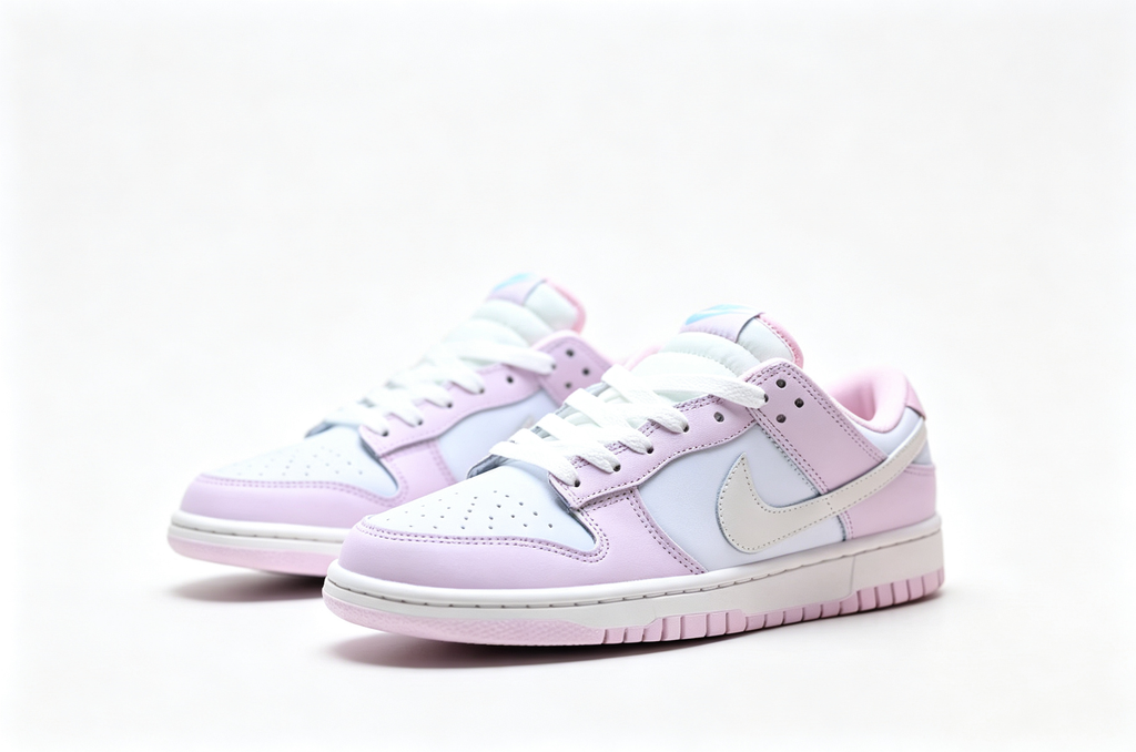 Nike Dunk Low 'Lilac White' – Low-Top Lifestyle Sneakers