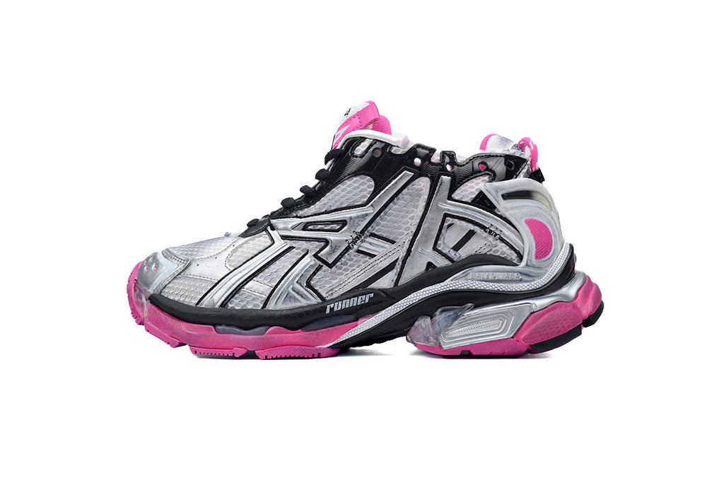 Balenciaga Runner Sneaker – Distressed Low-Top