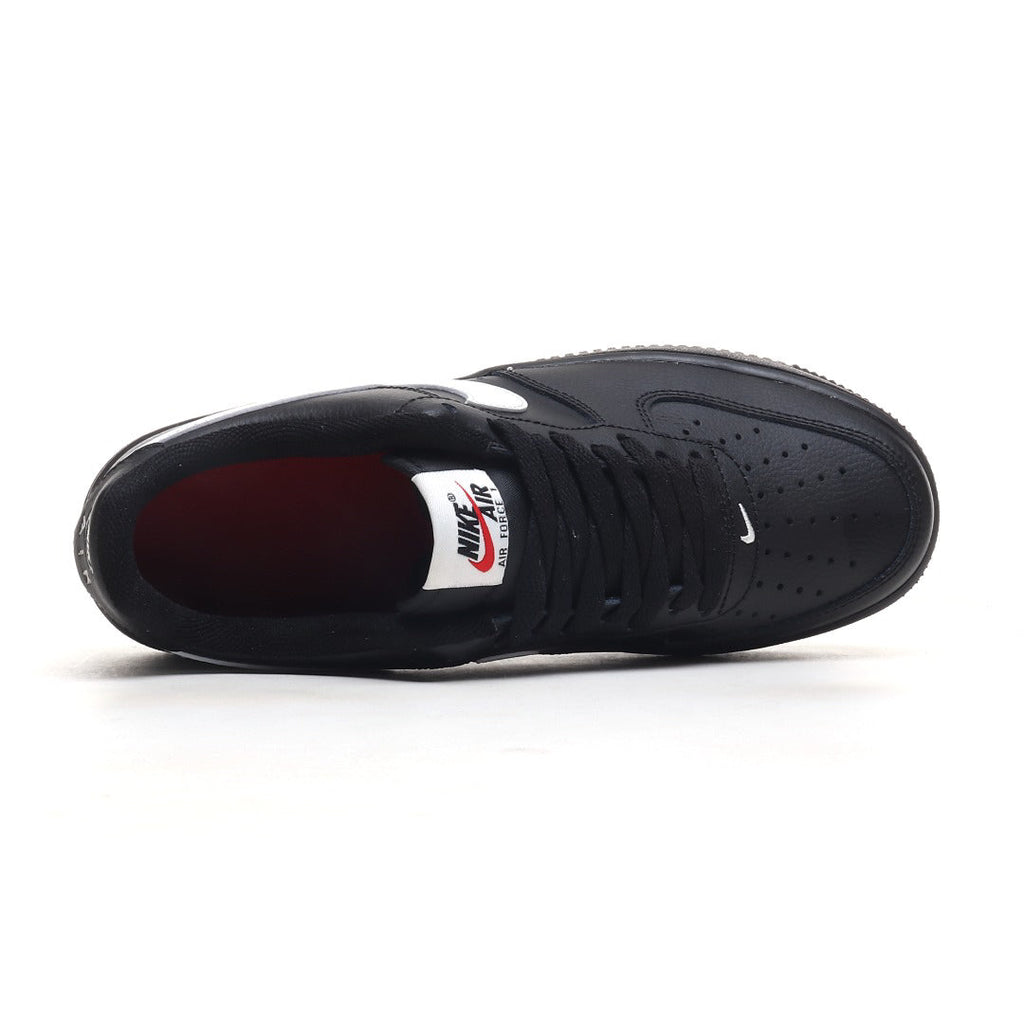 Nike Air Force 1 '07 Low Men's 'Black / White' – Premium Leather Sneaker