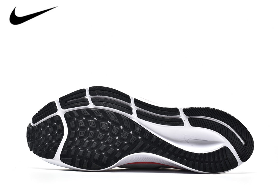 Nike Air Zoom Pegasus 37 – Light Grey / Black / Multi-Color Mesh Running Sneakers