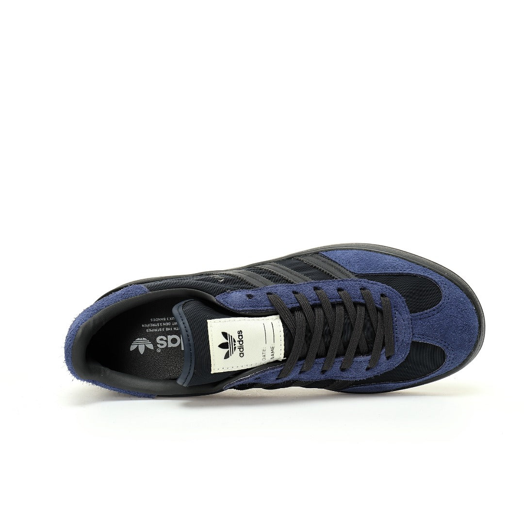 Adidas Originals Gazelle Indoor – Navy Blue / Black Suede Low-Top Sneakers