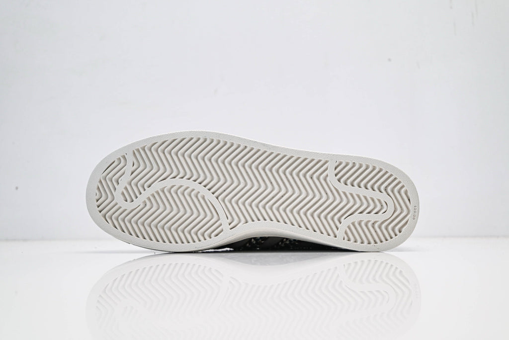 adidas Originals Superstar – Grey Suede with Multi-Color Webbing & White Shell Toe