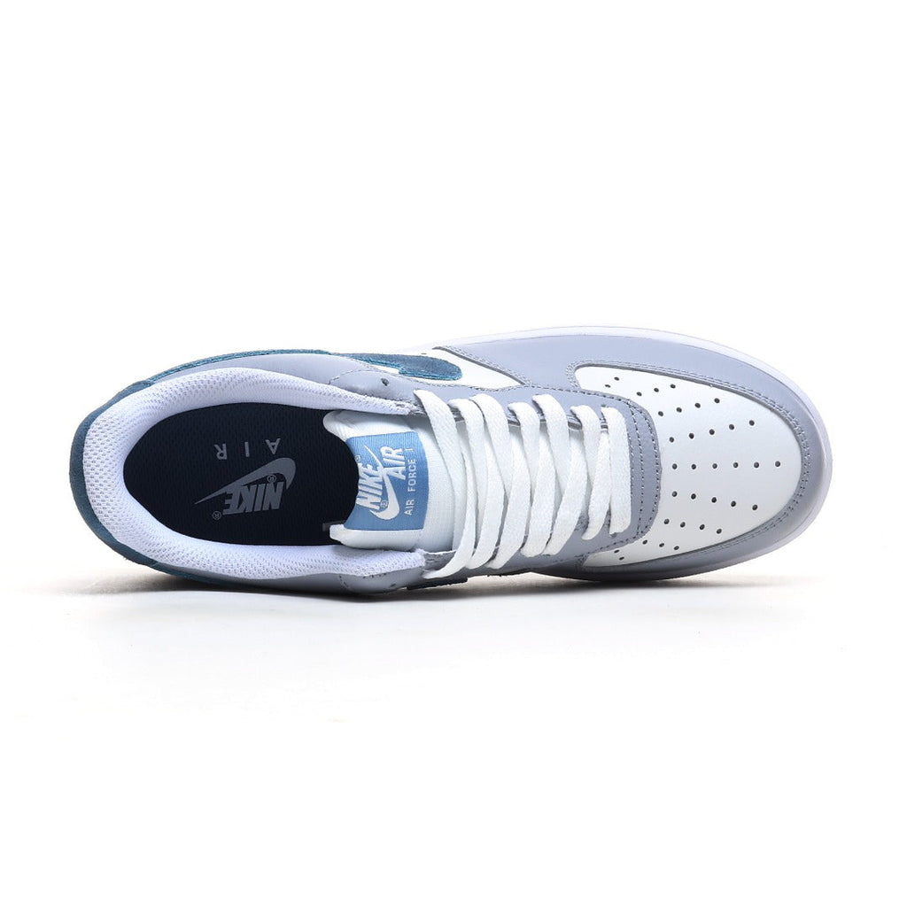 Nike Air Force 1 '07 LV8 Low 'Wolf Grey / Diffused Blue' – Premium Tonal Sneaker