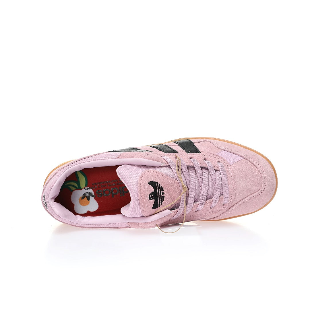 Adidas Originals Gazelle Indoor – Light Pink / Black Gum Suede Low-Top Sneakers