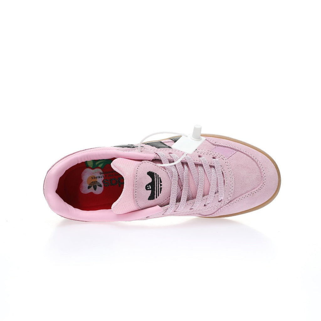Adidas Originals Gazelle Indoor – Pink / Black Gum Suede Low-Top Sneakers
