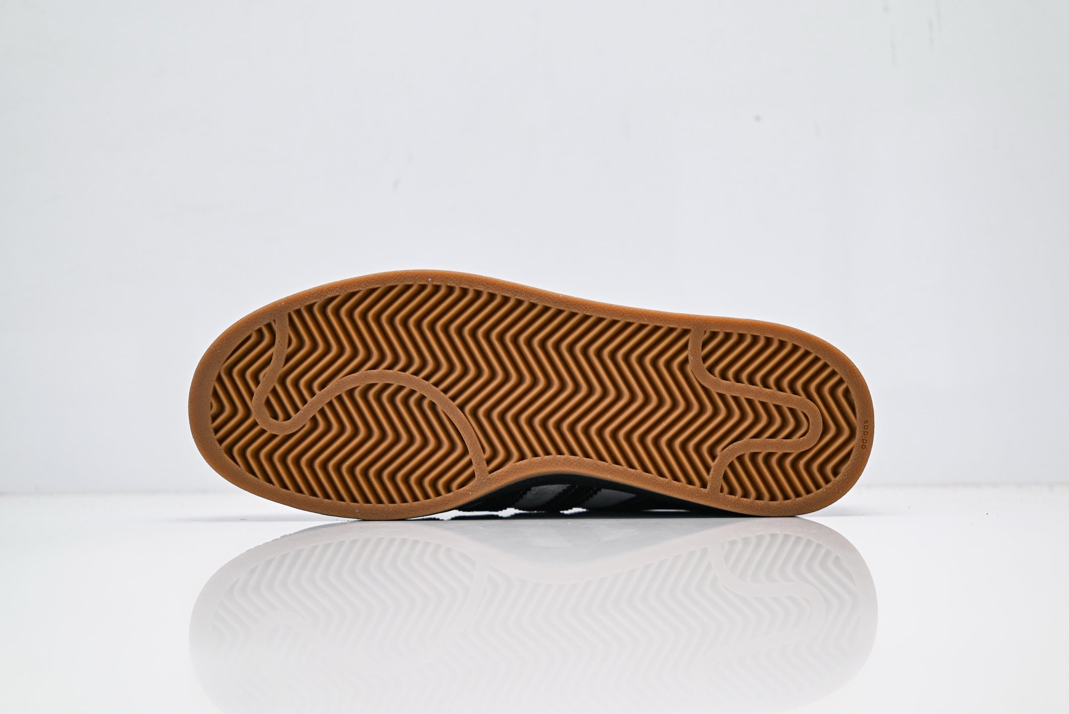 adidas Originals Superstar – Black & White with Tan Accents & Gum Brown Shell Toe