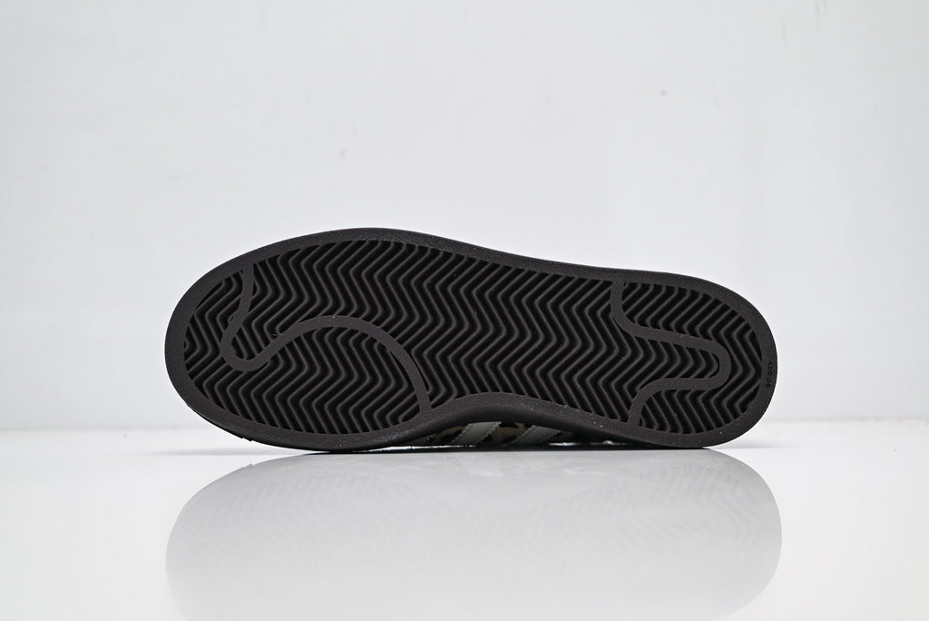 adidas Originals Superstar – Leopard Print Faux Fur with White 3-Stripes & Dark Brown Shell Toe