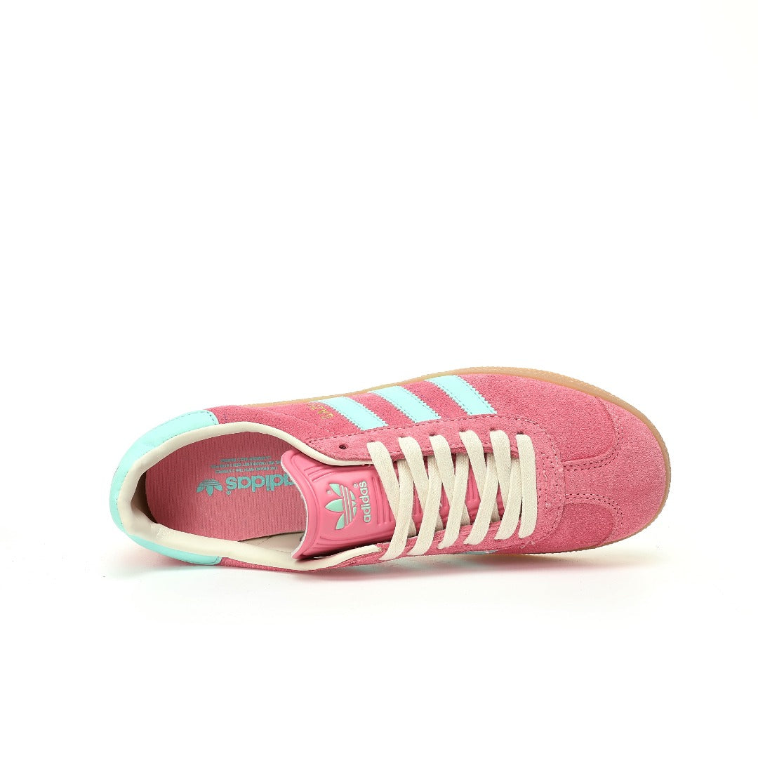 Adidas Originals Gazelle Indoor Pink Mint Gum Suede Sneaker
