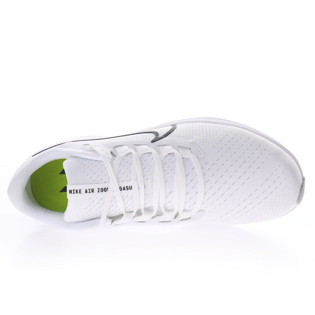 Nike Air Zoom Pegasus 38 – White / Black Mesh Running Sneakers