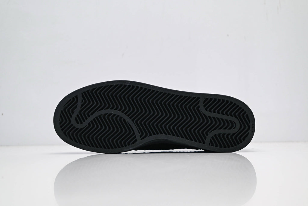 adidas Originals Superstar – Black Croc-Embossed Upper with Red Lining & White Shell Toe