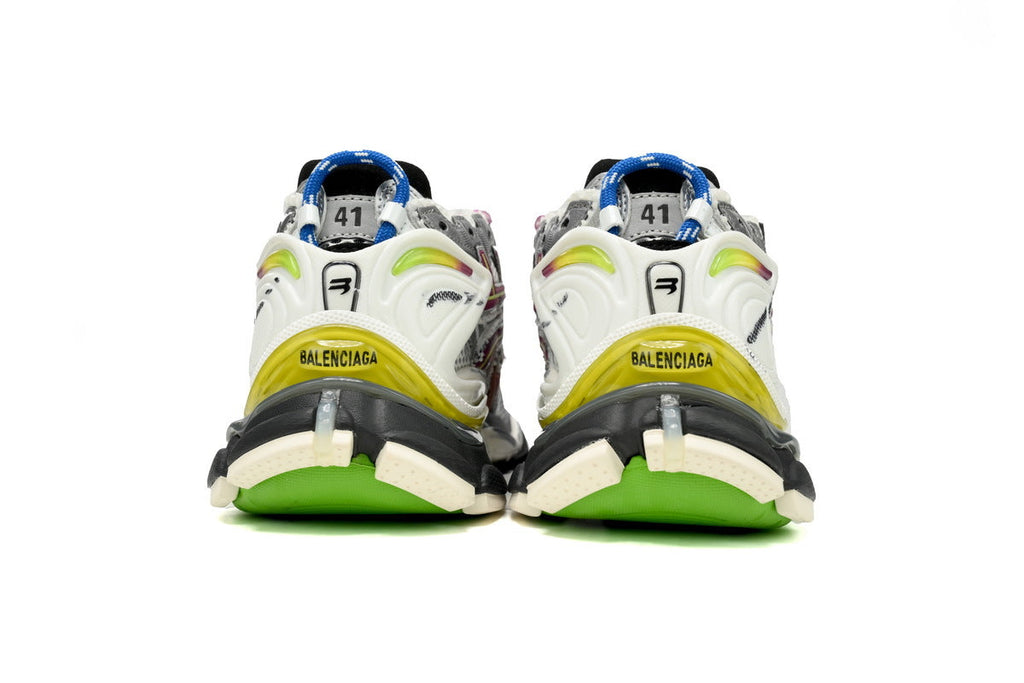 Balenciaga Runner Sneaker – Distressed Low-Top