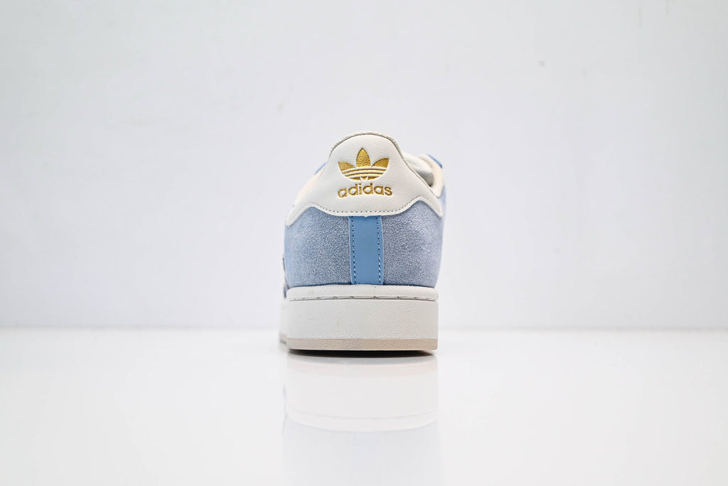 adidas Originals Superstar – Light Blue Suede Upper with Off-White Shell Toe