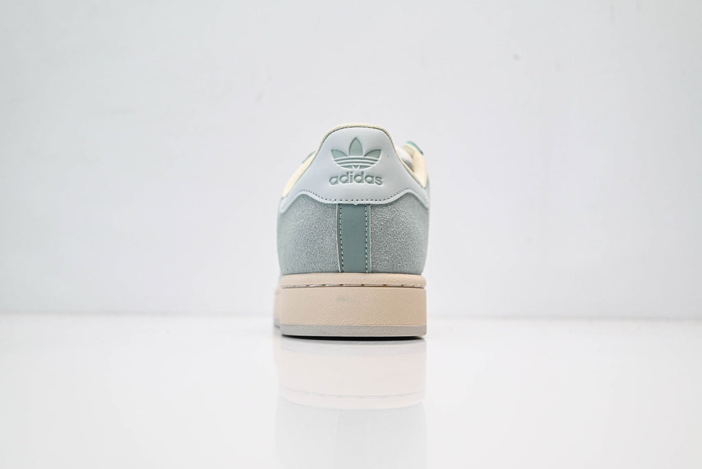 adidas Originals Superstar – Mint Green Suede Upper with Beige Shell Toe