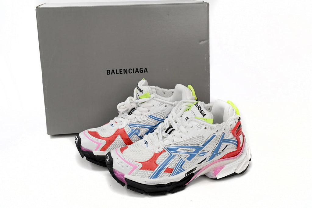 Balenciaga Runner Sneaker – Distressed Low-Top