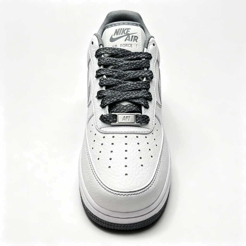 Nike Air Force 1 '07 Low 'Custom White / Grey' – Men's Tonal Sneaker