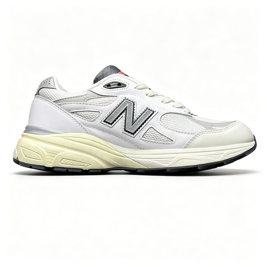 JJJJound x New Balance 990v3 Sneakers — Sea Salt