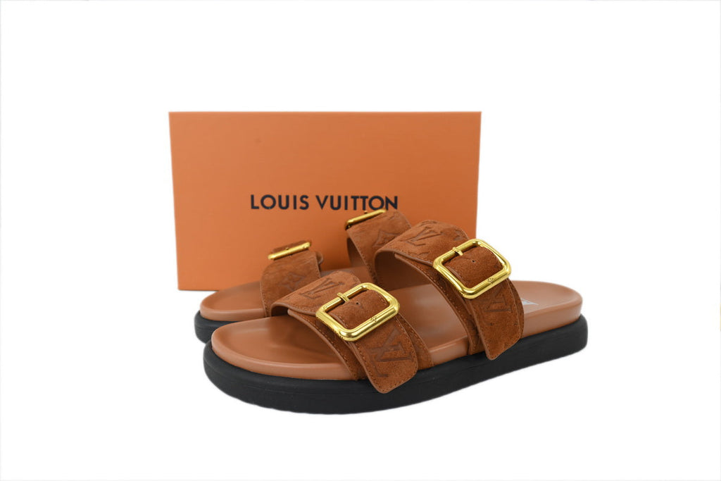 Louis Vuitton Bom Dia Slide Sandals